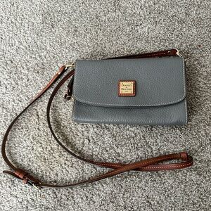 Dooney & Bourke Gray Crossbody Bag
